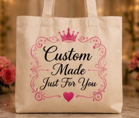 Custom Made Tote with your Design