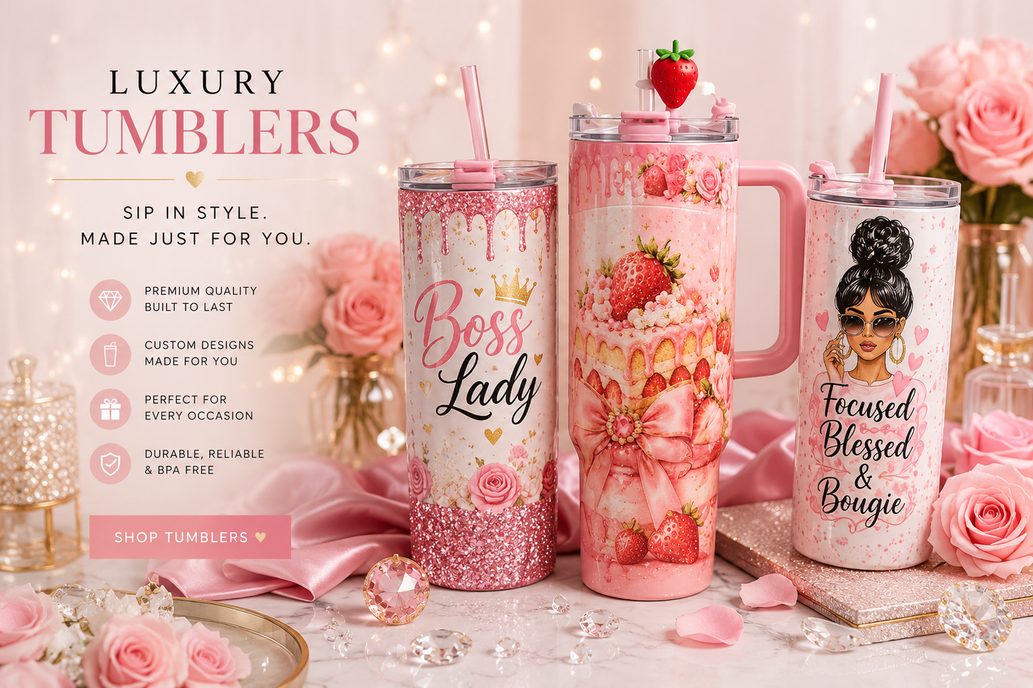 Luxury Tumblers